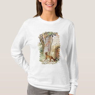 T-shirt Le Fox et les raisins, illustration pour