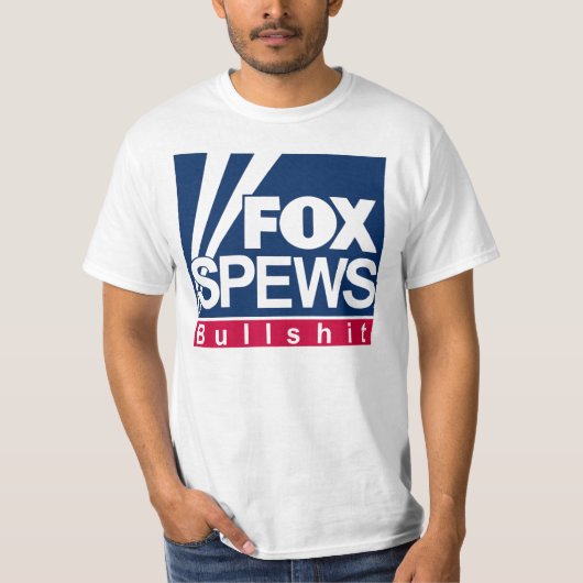 T-shirt Le Fox se répand (Devant)