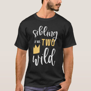 T-shirt Le frère de M. Deux Wild 2e Anniversaire des chose