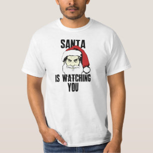 T-shirt Le frère le père noël vous observe
