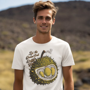T-shirt Le Fruit Divin Durian : Laissez les fruits parler