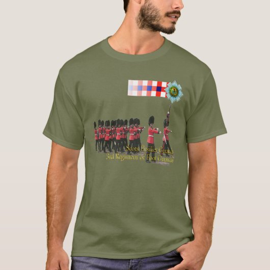 T-shirt Le fusilier écossais garde le 3ème régiment des (Devant)