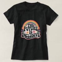 Le Futur est Drapeau Arc-en-ciel LGBTQ Inclusif Ga