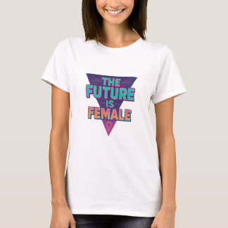 T-shirt Le futur est féminin | Rétro vibes 80s Féministe