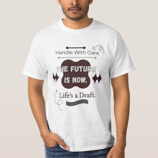 T-shirt Le futur est maintenant (Devant)