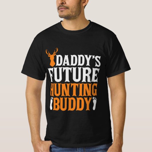 T-shirt Le futur pote de chasse de papa (Devant)