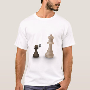 T-shirt Le gage prend la reine