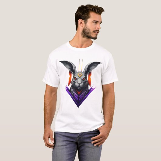 T-shirt Le Gambit du lapin (Devant entier)