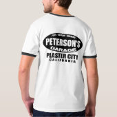 T-shirt Le garage de Peterson (Dos)
