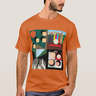 T-shirt le garçon aux pochettes d'album minimalistes