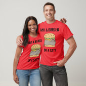 T-shirt Le garçon Burger Cat (Unisexe)
