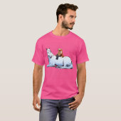 T-shirt Le Garçon La Mole Le Renard Et Le Cheval (Devant entier)