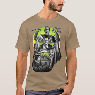 T-shirt Le garçon Munsters drôle
