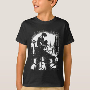 T-shirt Le garçon qui a pleuré loup