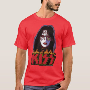 T-shirt Le garçon stylisé de la vieille peinture de l'homm