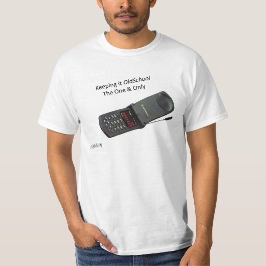T-shirt Le gardant vieille école - secousse (Devant)