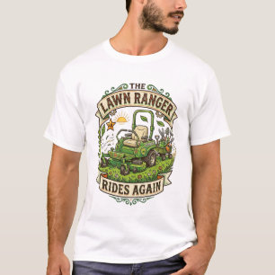 T-shirt Le garde du gazon monte à nouveau