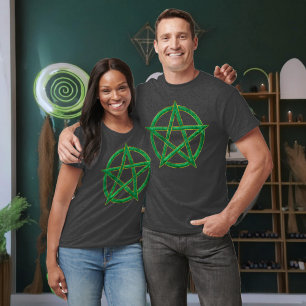T-shirt Le Gardien Vert : Le Pentagram Malachite