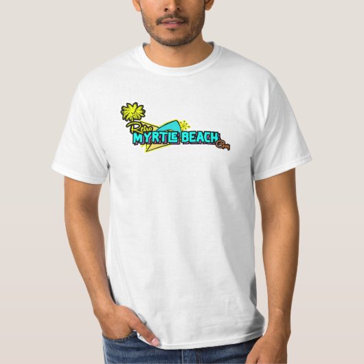 T-shirt Le gars du Retro Myrtle Beach (Devant)