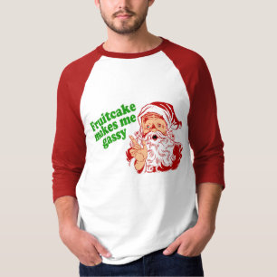T-shirt Le gâteau de fruits secs me rend grisouteux