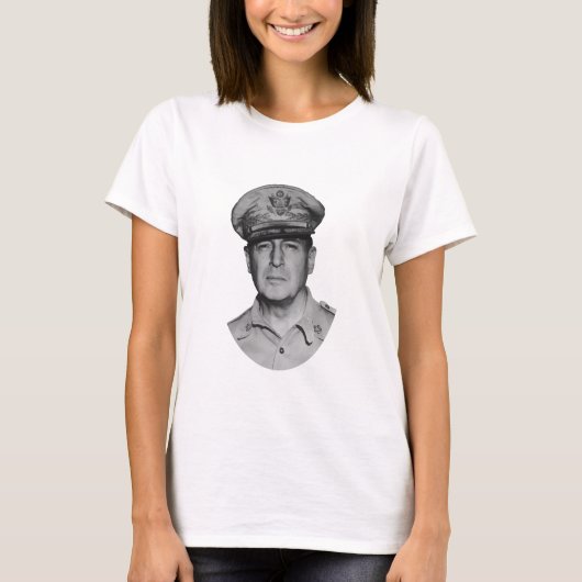 T-shirt Le Général Douglas MacArthur (Devant)