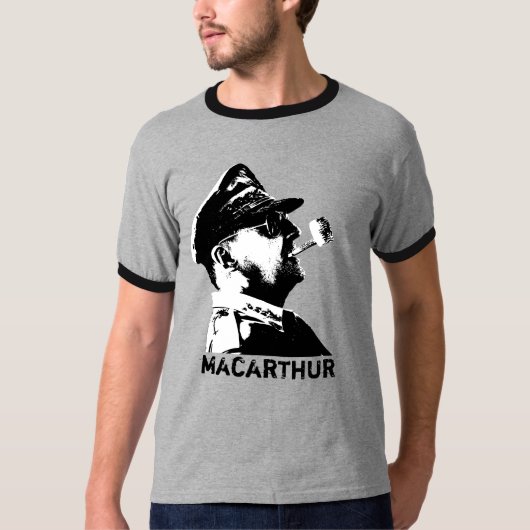 T-shirt Le Général Douglas MacArthur (Devant)