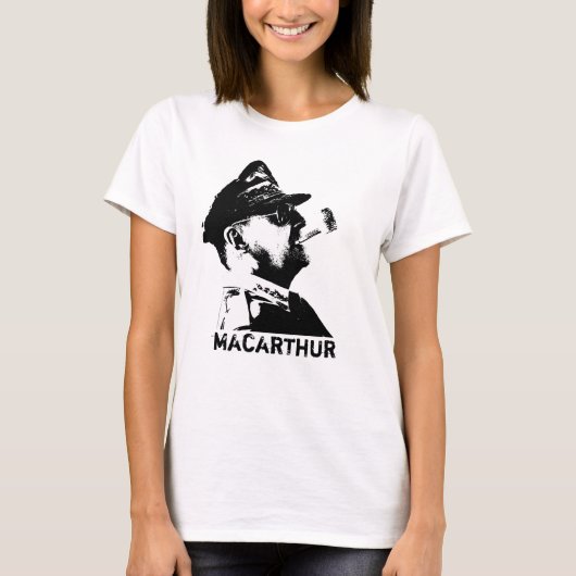 T-shirt Le Général Douglas MacArthur (Devant)
