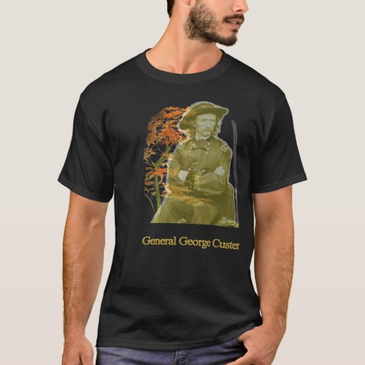 T-shirt Le Général George Custer (Devant)