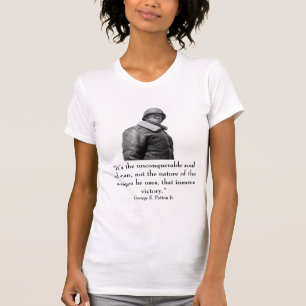 T-shirt Le Général Patton et citation