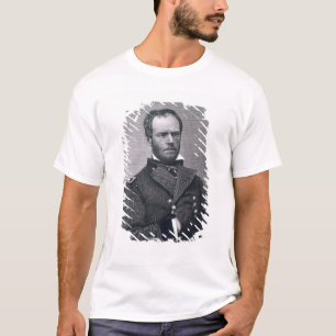 T-shirt Le Général William Tecumseh Sherman, gravé après a