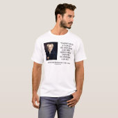 T-shirt Le génie de talent de Schopenhauer frappe des (Devant entier)