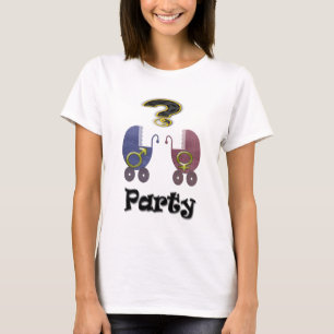 T-shirt Le genre indiquent des cadeaux et des invitations