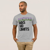 T-shirt - Le genre n'a aucune limite - - droites étranges (Devant entier)