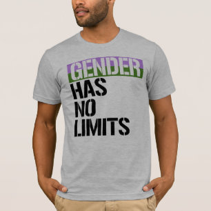 T-shirt - Le genre n'a aucune limite - - droites étranges