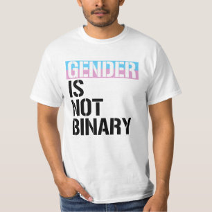 T-shirt Le genre n'est pas binaire