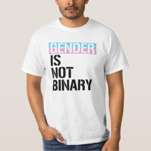 T-shirt Le genre n'est pas binaire