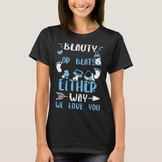 T-shirt Le Genre Révèle La Beauté Ou Les Beats D'Une Façon