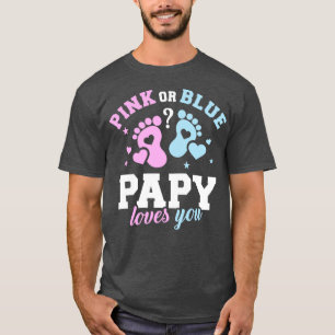 T-shirt Le genre révèle papy