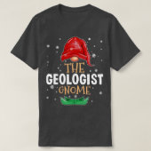 T-shirt Le géologue Gnome Family Matching Christmas Outf (Design devant)