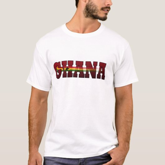 T-SHIRT LE GHANA (Devant)
