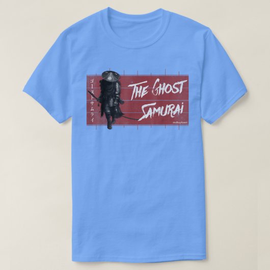 T-shirt Le Ghost Samurai Japonais Bushido Code guerrier ( (Design devant)
