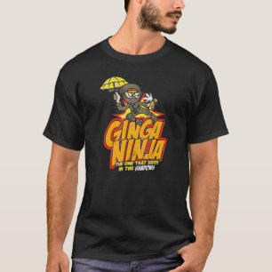 T-shirt Le Ginga Ninja Pour Les Têtes Rouges Et Les Gings