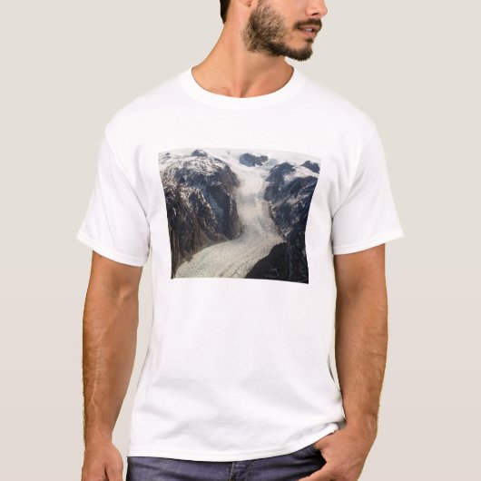 T-shirt Le glacier Sondrestom au Groenland (Devant)