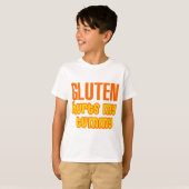 T-shirt Le gluten blesse mon ventre (Devant entier)