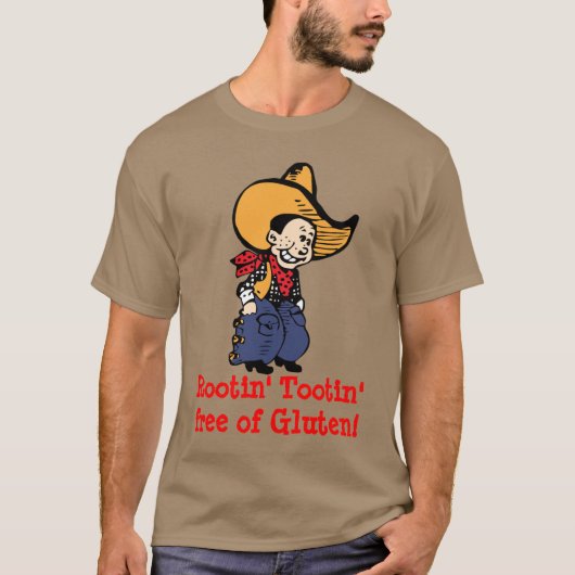 T-shirt Le gluten libèrent (Devant)