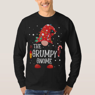 T-shirt Le Gnome Grumpy Matching Famille Gnome de Noël P