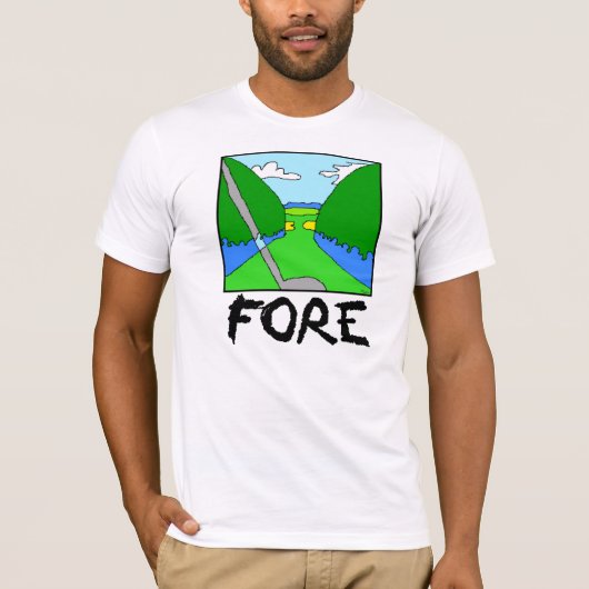 T-shirt Le Golf (Devant)