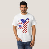 T-shirt LE GOLF DES Patriotes ÉTATS-UNIS (Devant entier)