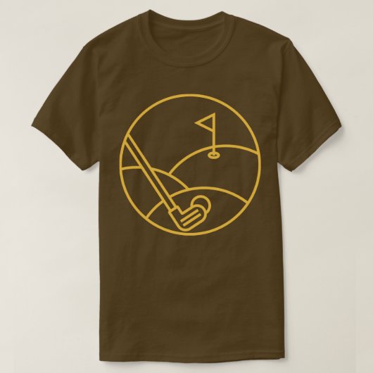 T-shirt Le golf est l'amour (Design devant)