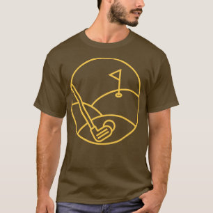 T-shirt Le golf est l'amour